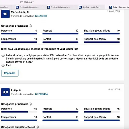 公寓 Duplex Vue Ocean 科斯塔德安提瓜